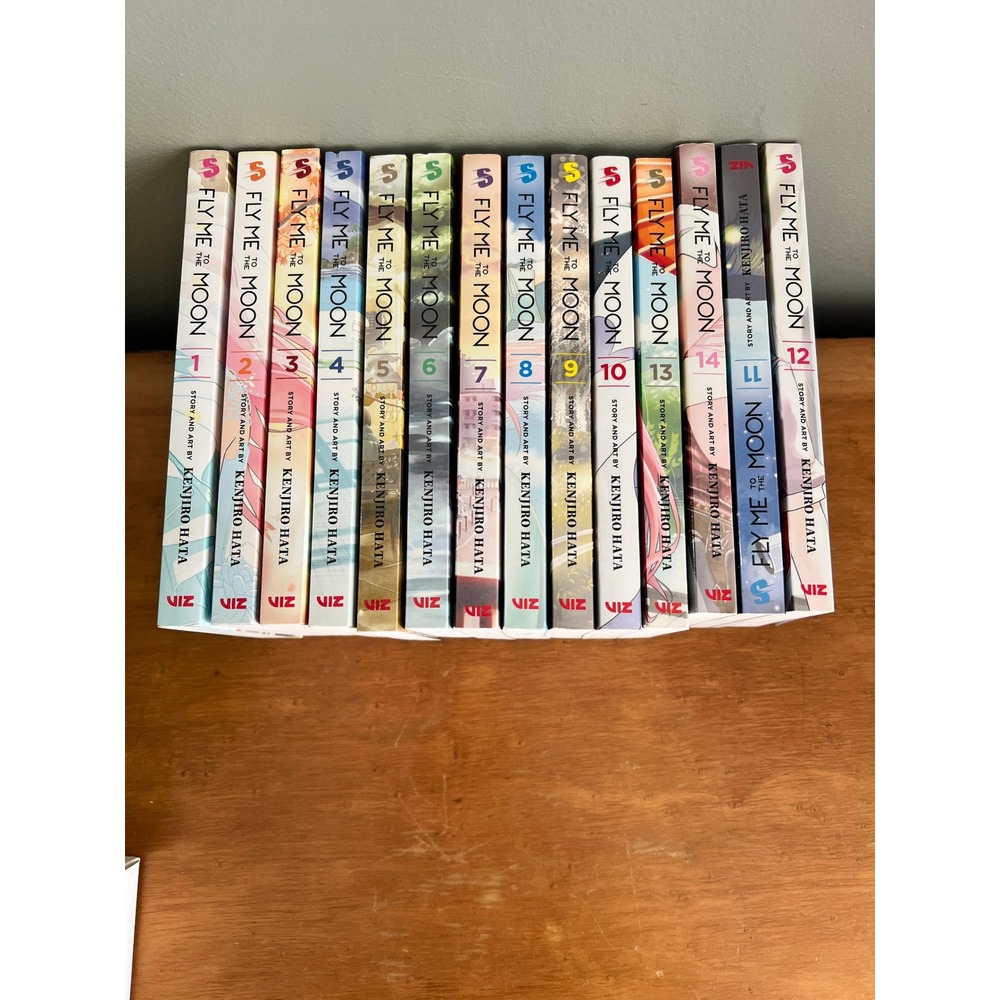Fly Me to the Moon Manga Lot Volumes 1-14 Kenjiro Hata VIZ Media English